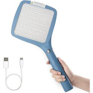 Electric Fly Swatter Rechargeable Mosquito Zapper Bug Zapper Racket Fly Killer I